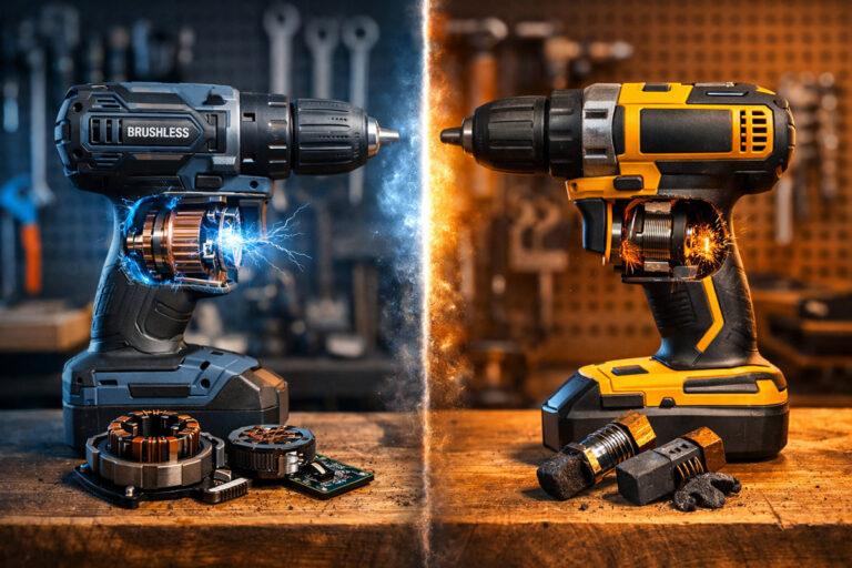 Parafusadeiras Brushless vs Parafusadeiras Com Carvão: Qual Vale a Pena Comprar?